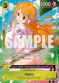 Nami (ST29-008) (V.2) ST29 Alternate Art Englisch