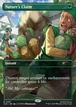 Nature's Claim SLDTLA-2297 Rare Near Mint Englisch Foil