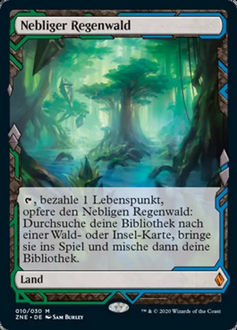 Nebliger Regenwald ZNE-10 Mythic Deutsch