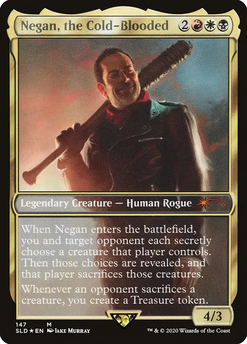 Negan, the Cold-Blooded SLD-147 Mythic Englisch