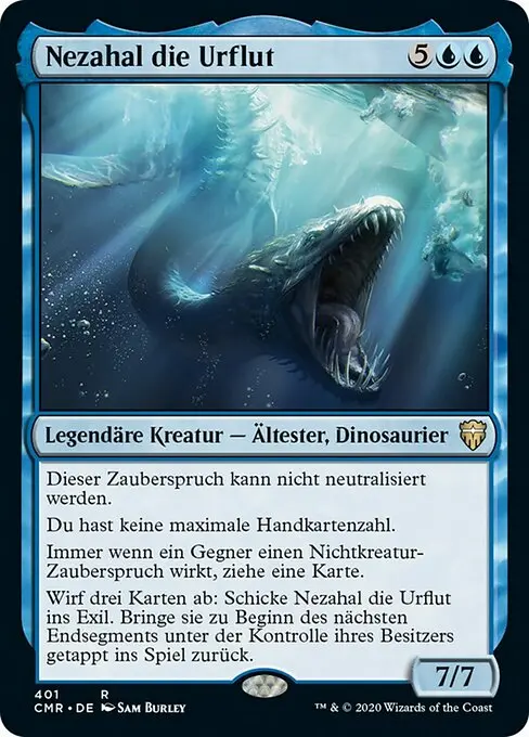 Nezahal die Urflut XCMR-401 Rare Deutsch
