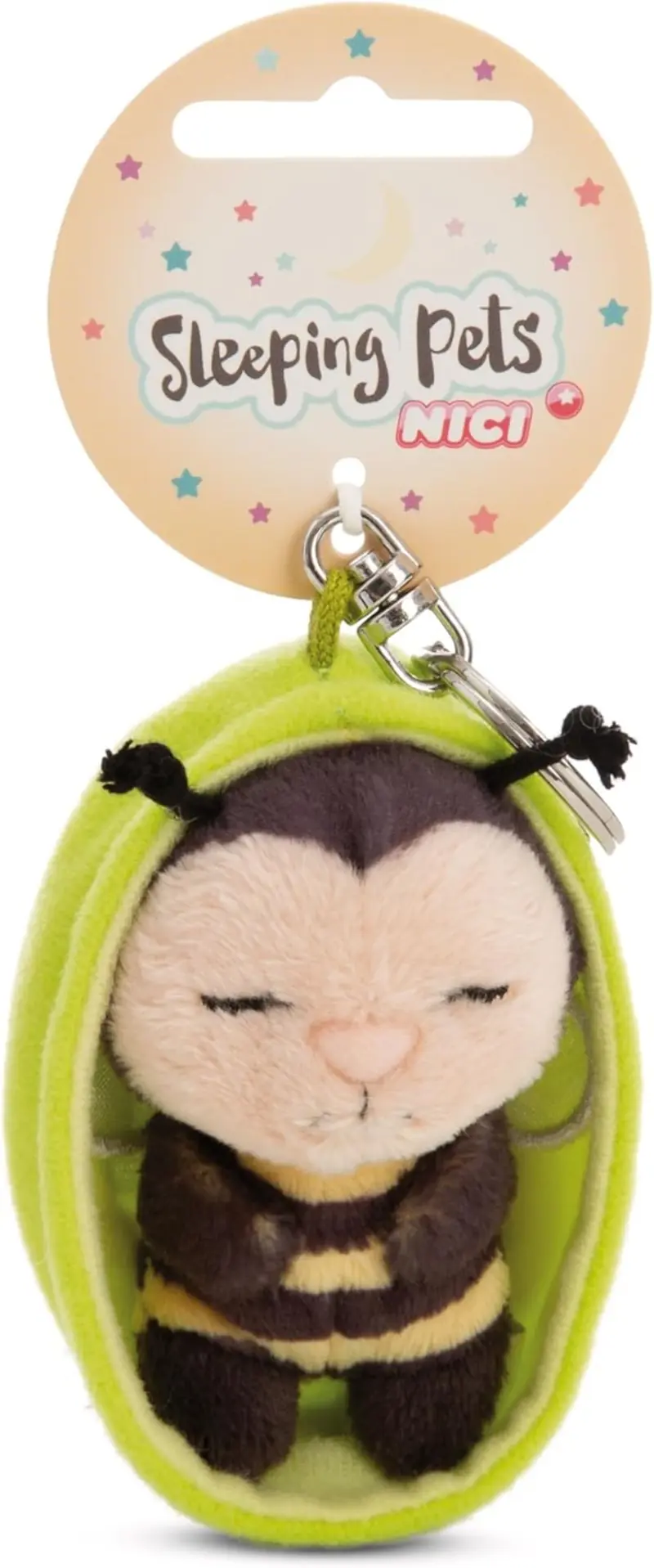 NICI Sleeping Pets Biene Schlüsselanhänger 8 cm – 1 von 12