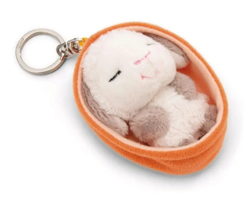 NICI Sleeping Pets Schlüsselanhänger Lamm 8 cm