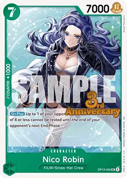 Nico Robin (OP13-032) OP13P Uncommon Boosterfrisch Englisch