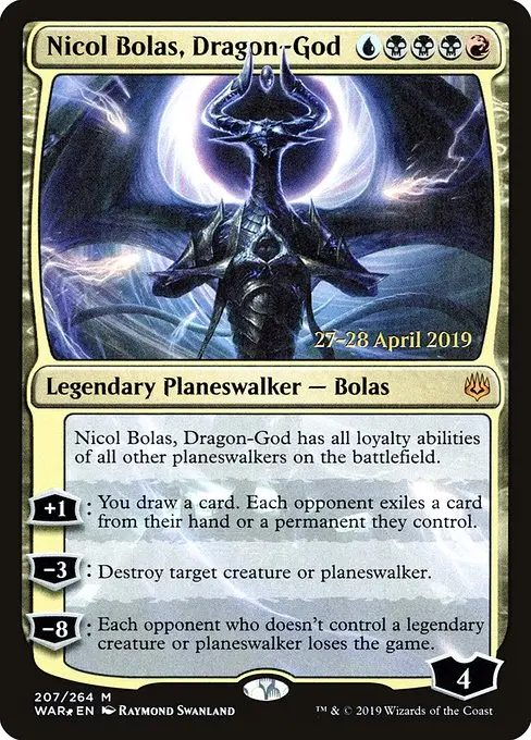 Nicol Bolas, Drachengott XWAR-207 Mythic Deutsch