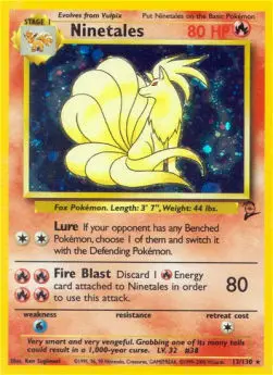 Ninetales B2-13 Holo Rare Englisch