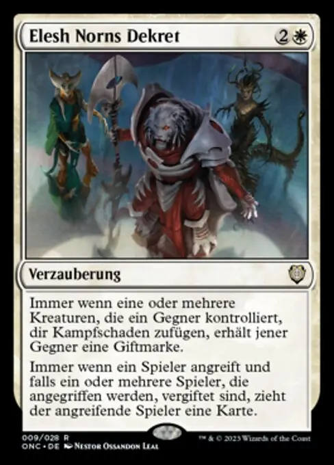 Norn's Decree ONC-9 Rare Deutsch