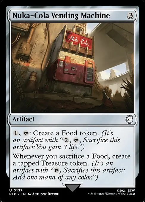 Nuka-Cola Vending Machine PIP-137 Uncommon Englisch