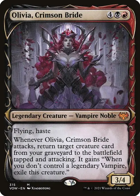Olivia, Crimson Bride (V.1) XVOW-315 Mythic Englisch