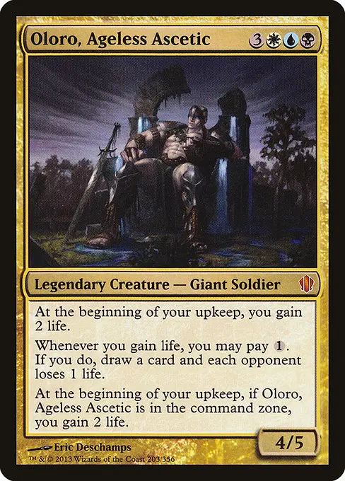 Oloro, Ageless Ascetic (V.1) C13-203 Mythic Englisch