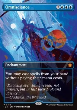 Omniscience XFDN-312 Mythic Near Mint Englisch Foil