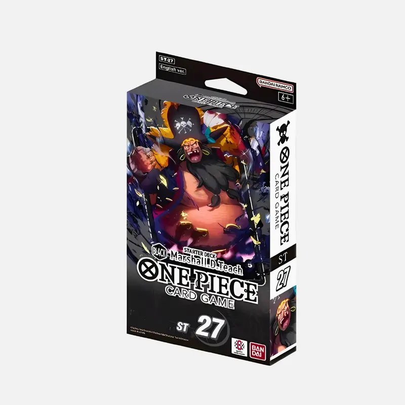 One Piece Card Game - Black Marshall.D.Teach Starter Deck [ST-27] - (English)
