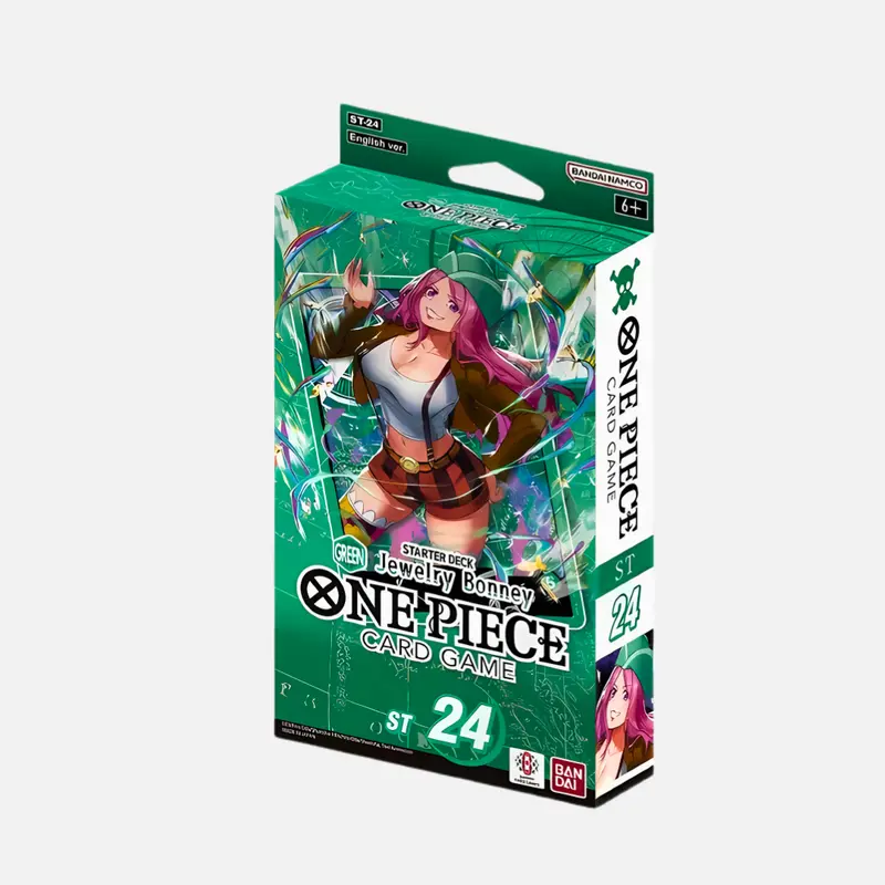 One Piece Card Game - Green Jewelry Bonney Starter Deck [ST-24] - (English)