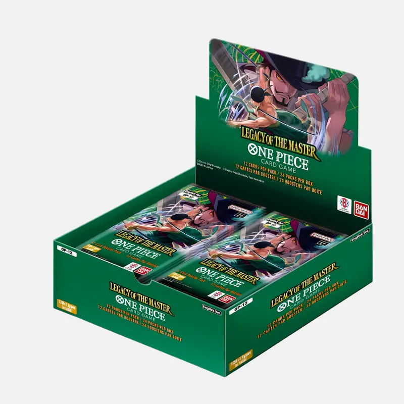 One Piece Card Game - Legacy of the Master Booster Display [OP-12] - (English)