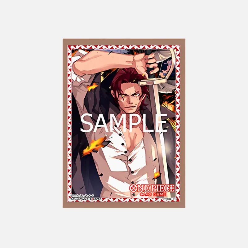 One Piece Card Game - Official Card Sleeves (V.10) - Shanks (70 Stück)