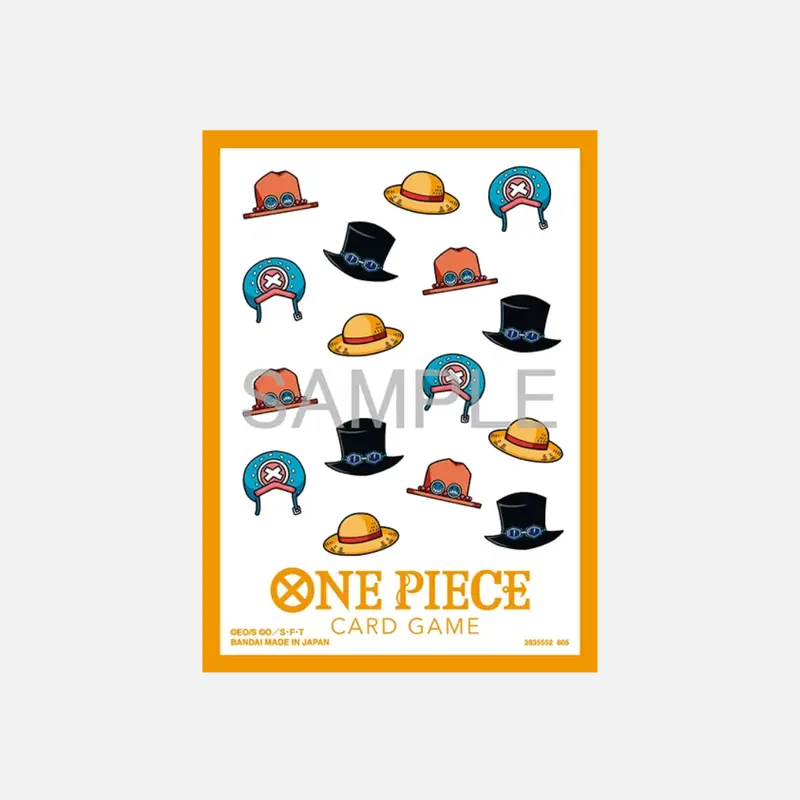 One Piece Card Game - Official Card Sleeves (V.13) - Hat Patterns (70 Stück)