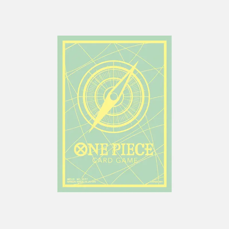One Piece Card Game - Official Card Sleeves (V.9) - Standard Mint & Lemon (70 Stück)