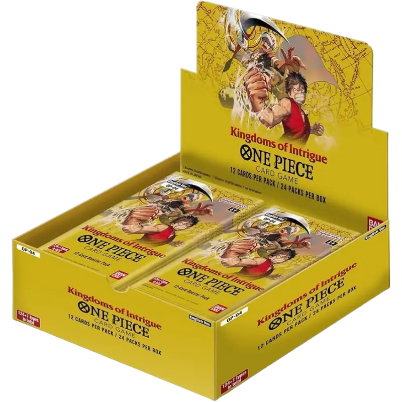 One Piece Card Game - OP04 - Kingdoms of Intrigue - Display [ENG]