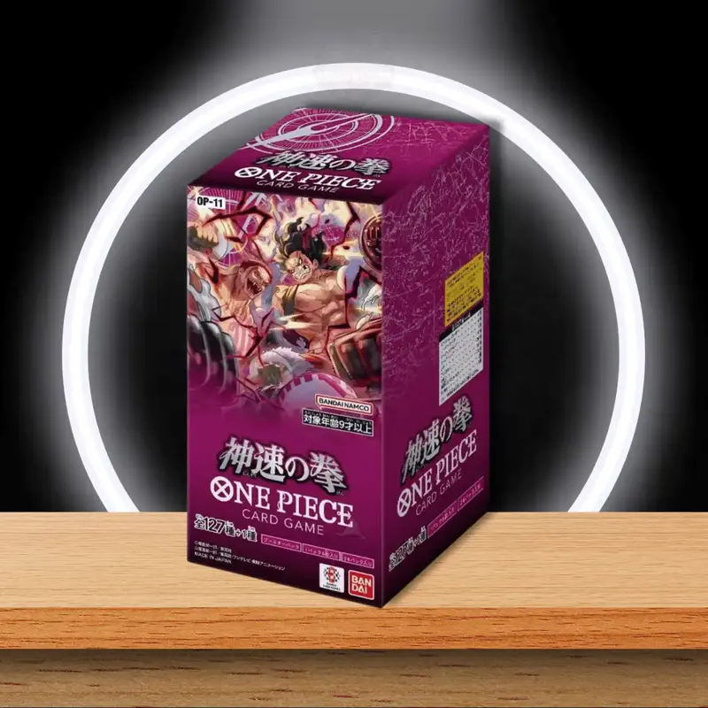 One Piece OP11 A Fist of Divine Speed Display (JP)