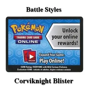 Online Code Card (Corviknight Blister) - Battle Styles (Online Code Card)