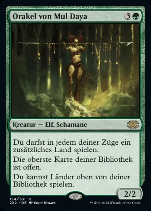 Orakel von Mul Daya 2X2-154 Rare Deutsch