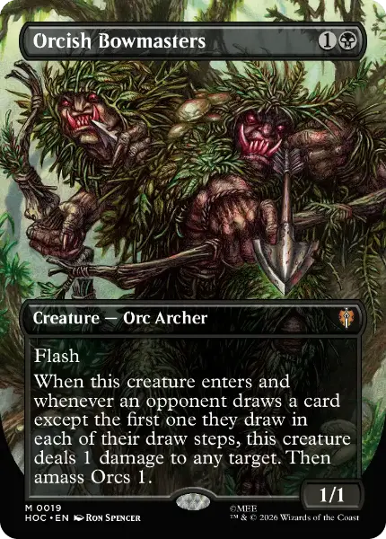 Orcish Bowmasters HOC #19 Foil (ENG)