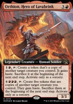 Orthion, Hero of Lavabrink (V.2) XMOM-379 Rare Poor Englisch