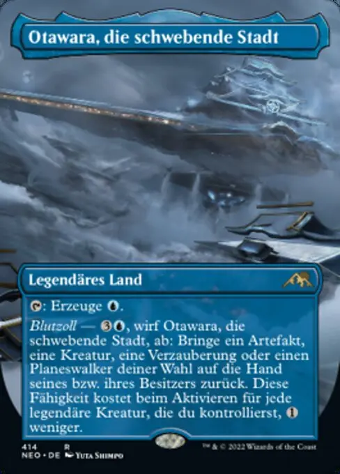 Otawara, die schwebende Stadt (V.1) XNEO-414 Rare Deutsch