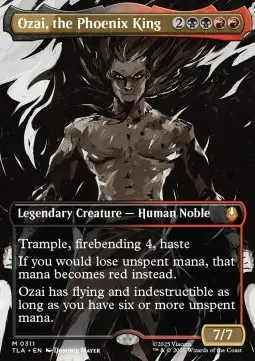 Ozai, the Phoenix King (V.1) XTLA-311 Mythic Near Mint Englisch Foil
