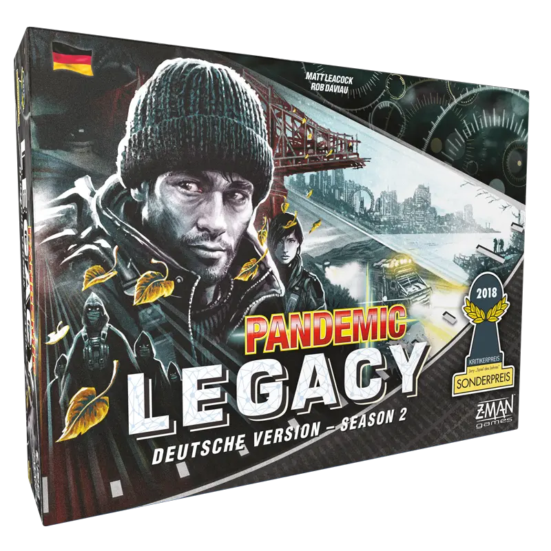 Pandemic Legacy Season 2 Schwarz deutsch