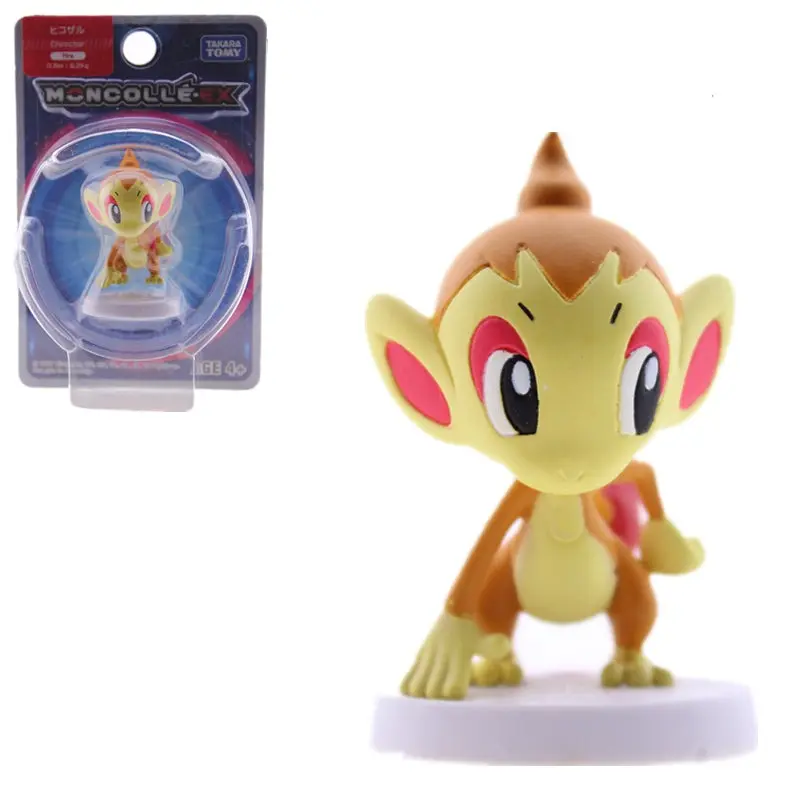 Panflam Chimchar Pokemon Figur