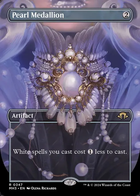 Pearl Medallion XMH3-347 Rare Englisch