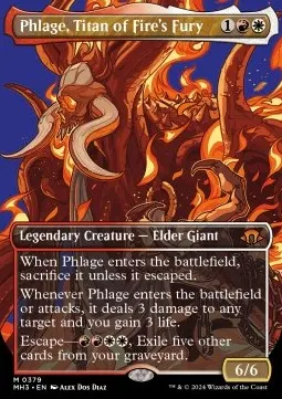 Phlage, Titan of Fire's Fury (V.1) XMH3-379 Mythic Excellent Englisch
