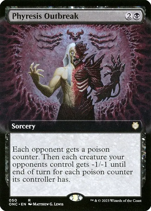 Phyresis Outbreak XONC-50 Rare Englisch