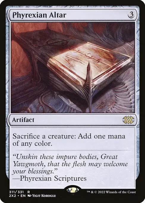 Phyrexian Altar 2X2-311 Rare Englisch