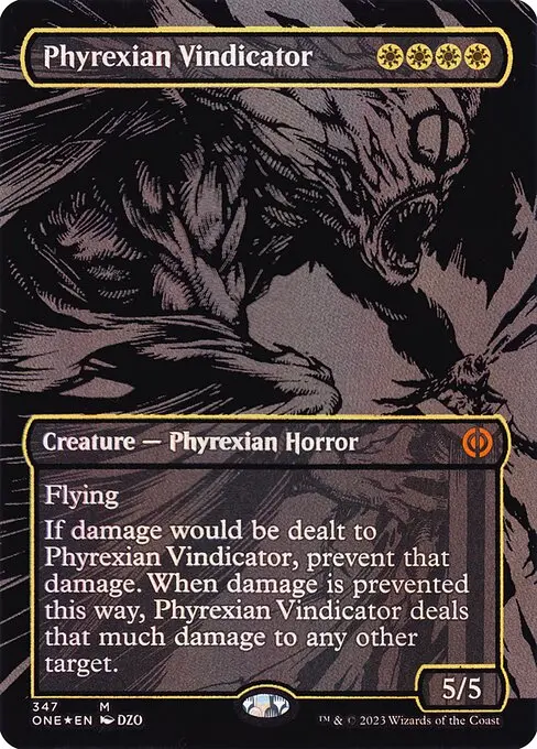 Phyrexian Vindicator (V.2) XONE-347 Mythic Englisch