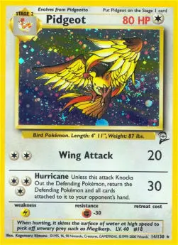 Pidgeot B2-14 Holo Rare Englisch