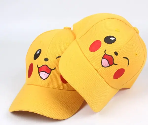 Pikachu Cosplay Pokemon Mütze Cap Base Ball Cap für Kinder oder Erwachsene