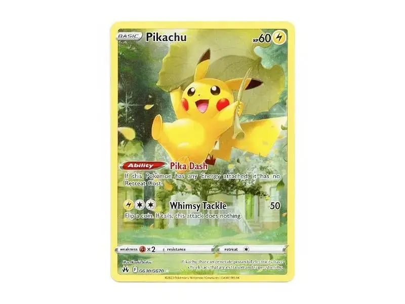 Pikachu GG30/GG70 - Holo Rare