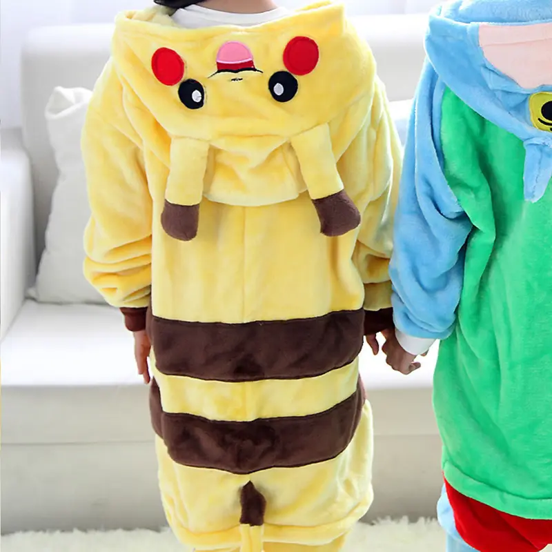 Pikachu Kostüm Onesie für Kinder