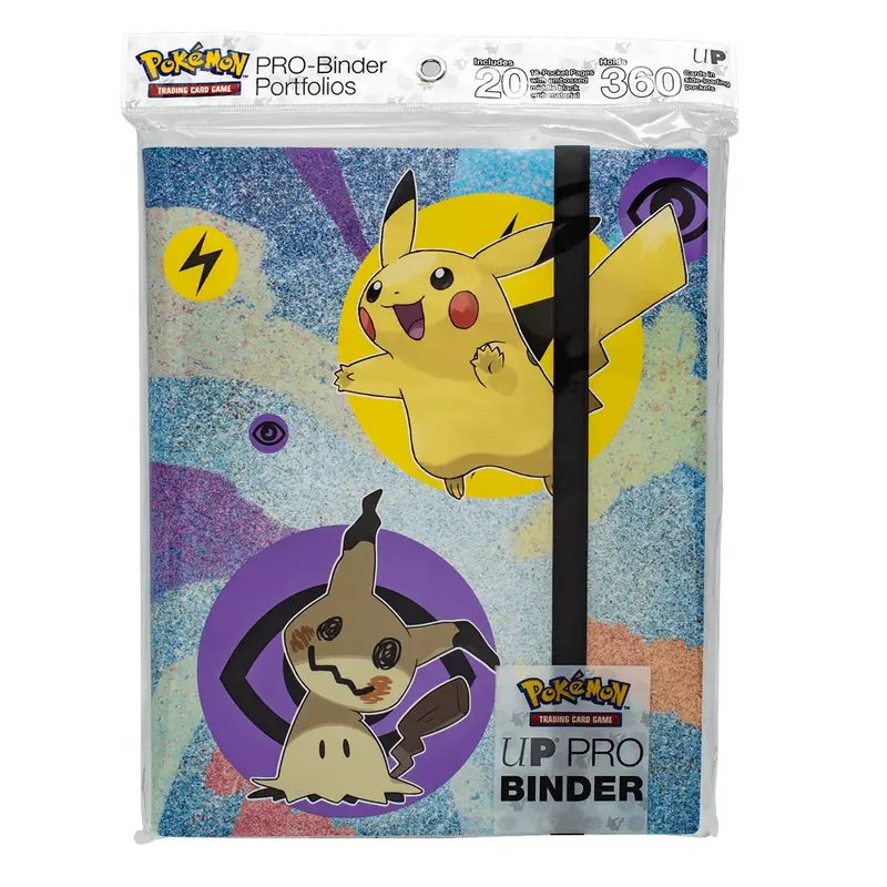 Pikachu & Mimikyu Pro Binder  9-Pocket