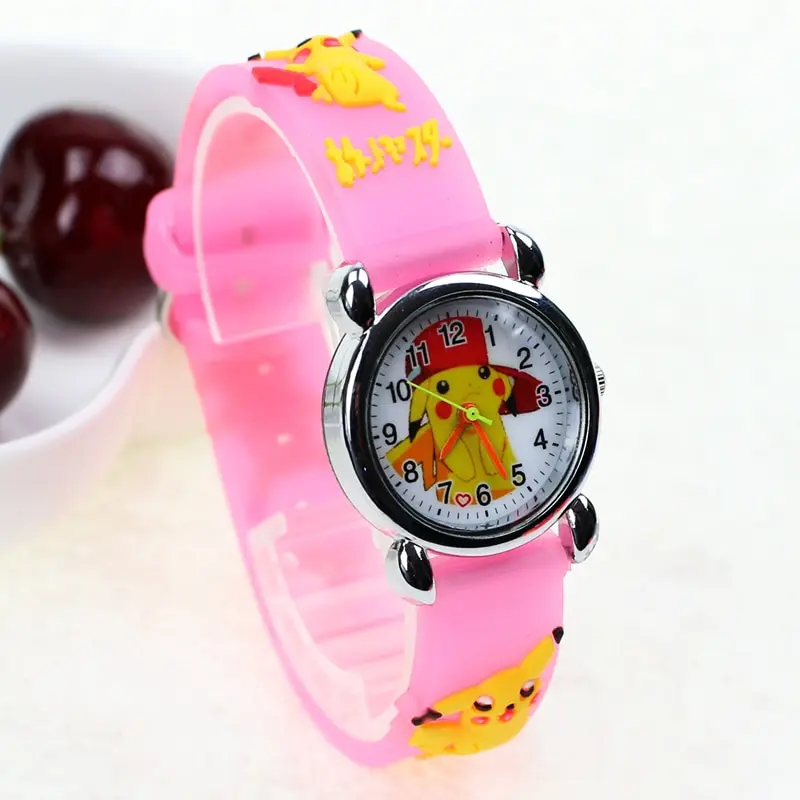 Pikachu Pokemon Armbanduhr für Kinder (4 Farben zur Auswahl)
