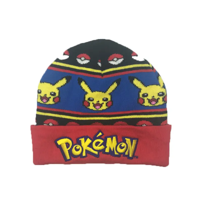 Pikachu Pokemon Kinder Mütze Beanie