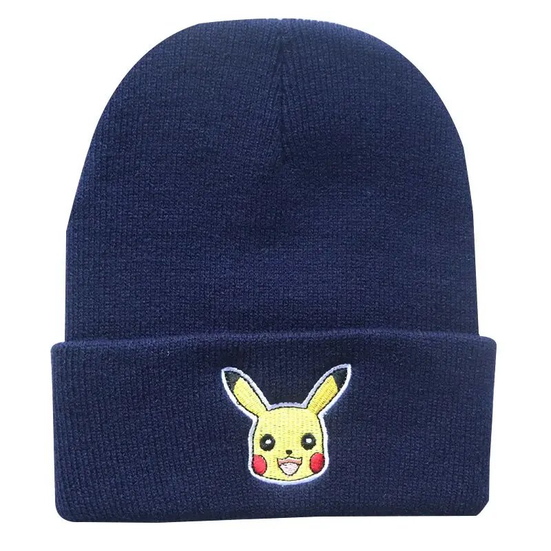 Pikachu Pokemon Unisex Beanie Mütze verschiedene Motive
