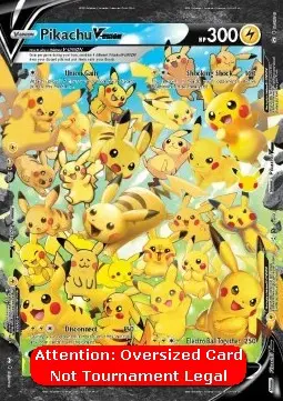 Pikachu V-UNION SWSH- Oversized Deutsch