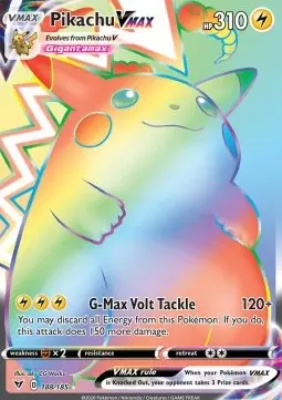 Pikachu VMAX VIV-188 Secret Rare Deutsch