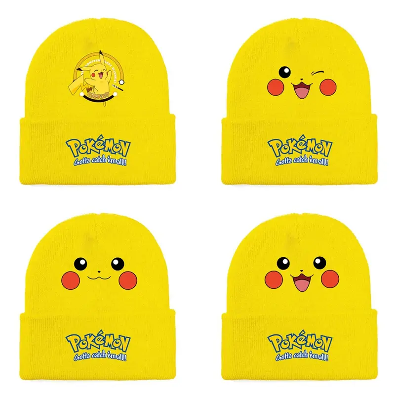 Pikachu WInter Mütze für Kinder
