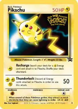 Pikachu WP-4 Promo Deutsch
