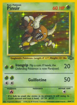 Pinsir JU-9 Holo Rare Englisch