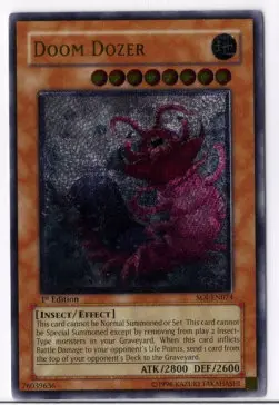 Planierraupe des Untergangs (V.2) SOI-024 Ultimate Rare Excellent Deutsch 1. Auflage